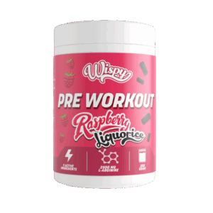 Wispy Pre Workout Raspberry Liquorice (350 g)