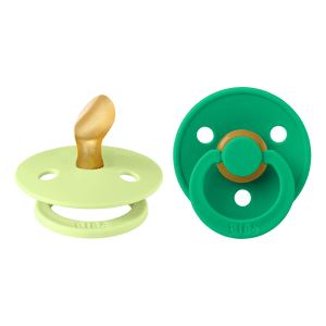 BIBS Colour Anatomical Latex Str. 1 Matcha/Cactus - 2 stk.