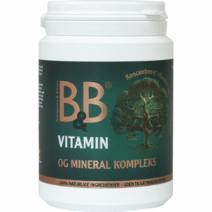 B&B Vitamin & Mineral Kompleks Fodertilskud (150 g)