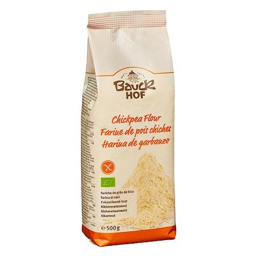 Bauckhof Kikærtemel Gl. Fri Ø (500 g)
