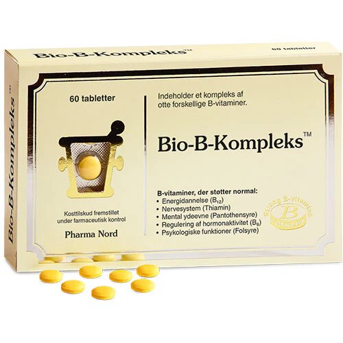 Bio-B-Kompleks - 60 tabletter
