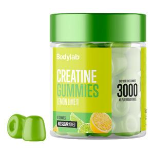 Bodylab Creatine Gummies Lemon Lime - 90 stk.
