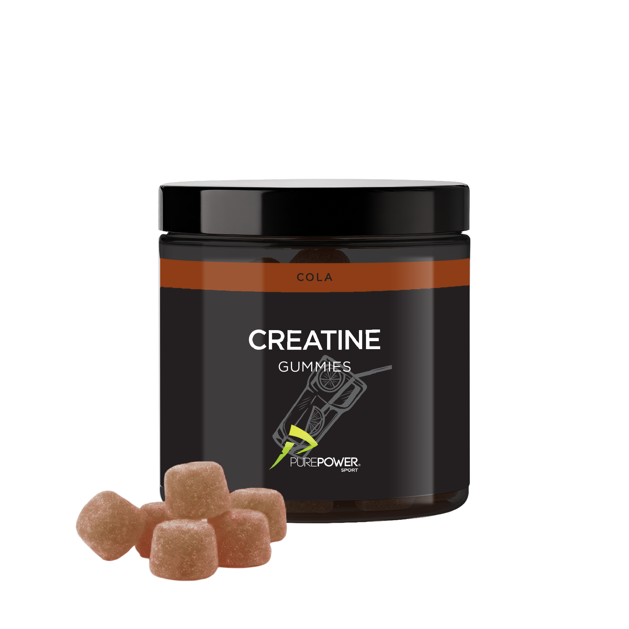 Creatine Gummies Cola 60 stk.