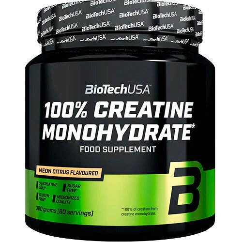 Creatine Monohydrate Neon Citrus - 300 gram