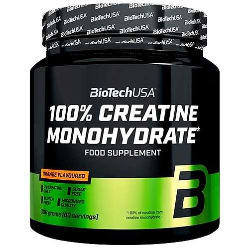 Creatine Monohydrate Orange - 300 gr - BioTechUSA