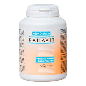 Diafarm Kanavit tabletter - 250 stk