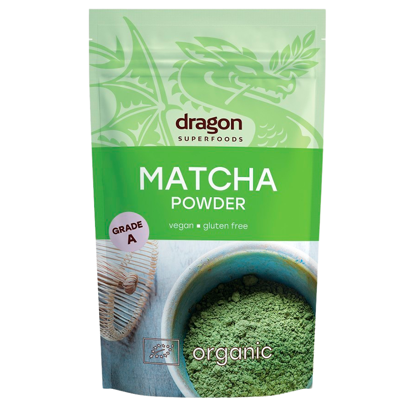 Dragon Superfoods Matcha Pulver Ø Grade A (100 g)