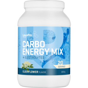LinusPro Carbo Energy Mix + Electrolytes Elderflower (1000 g)