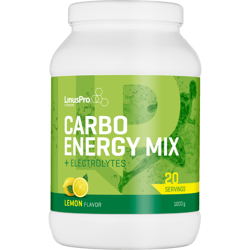 LinusPro Carbo Energy Mix + Electrolytes Lemon (1000 g)