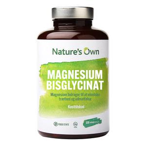 Natures Own Magnesium Bisglycinat - 120 kaps.