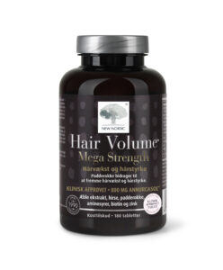New Nordic Hair Volume Mega Strength 180 tabl.