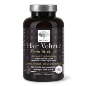 New Nordic Hair Volume Mega Strength 180 tabl.