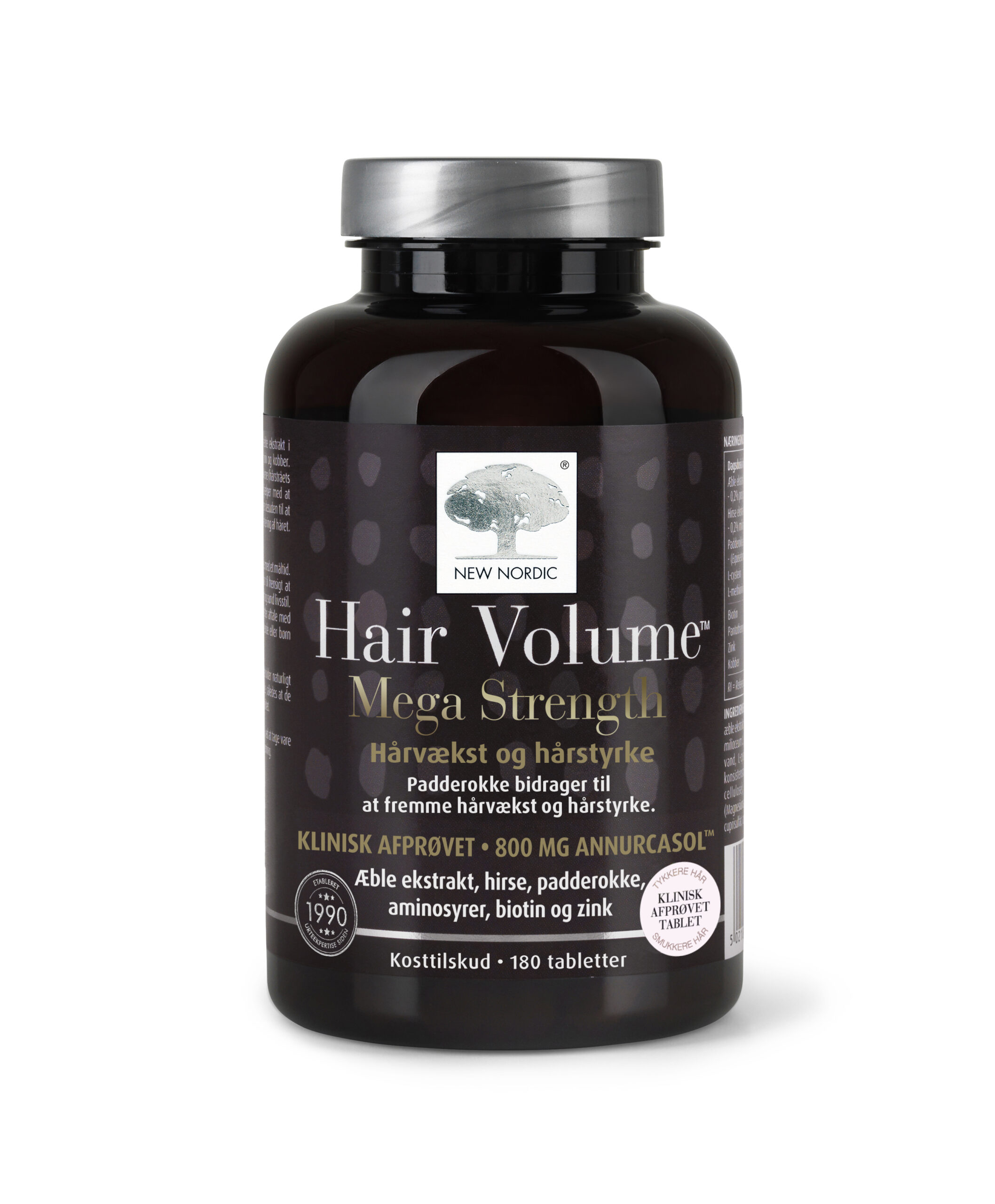 New Nordic Hair Volume Mega Strength 180 tabl.