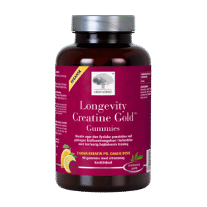 New Nordic Longevity Creatine Gold Gummies (90 stk)