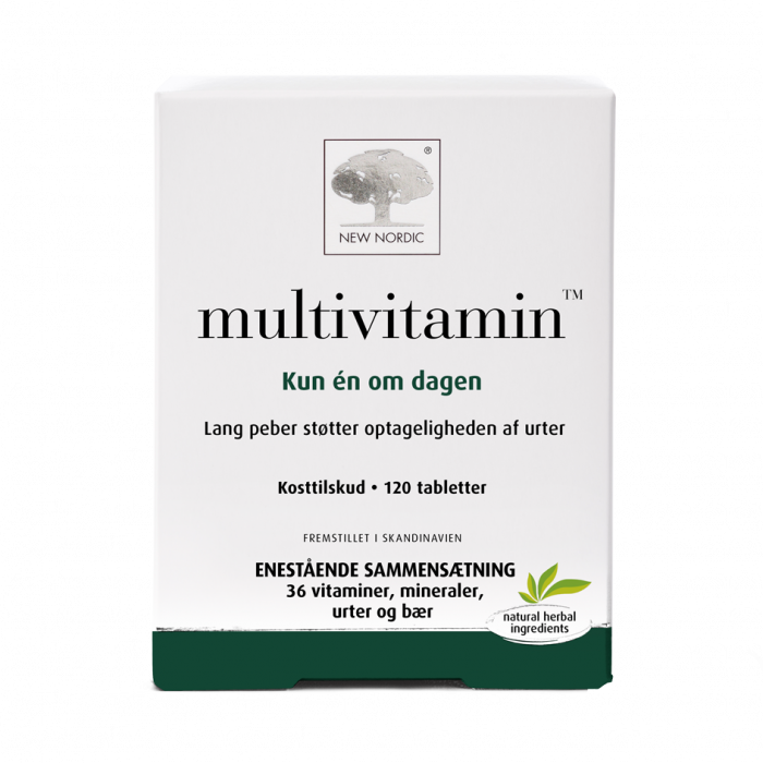 New Nordic Multivitamin Folkepillen 120 tabl.