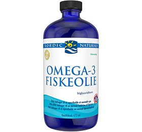 Nordic Naturals Omega-3 fiskeolie, citronsmag 473 ml