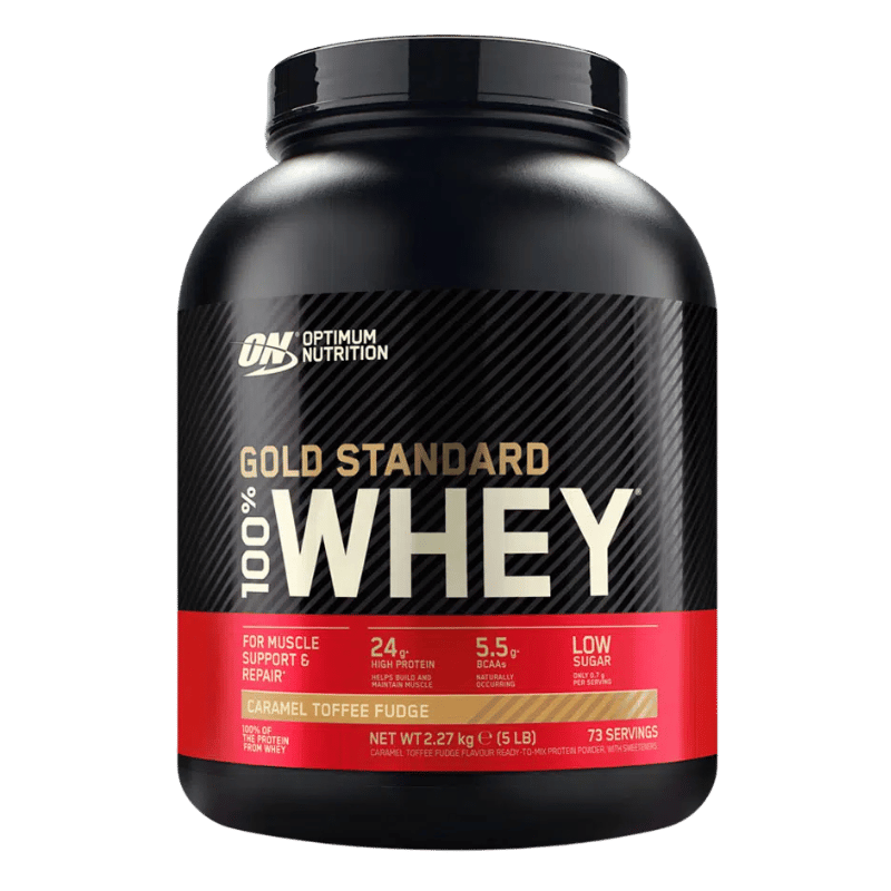 Optimum Nutrition 100% Whey Gold Standardcaramel Toffee Fudge (2270 g)