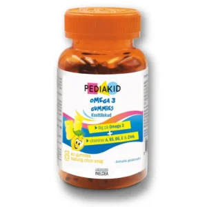 PEDIAKID OMEGA 3 Kosttilskud i form af gummies, 60stk.