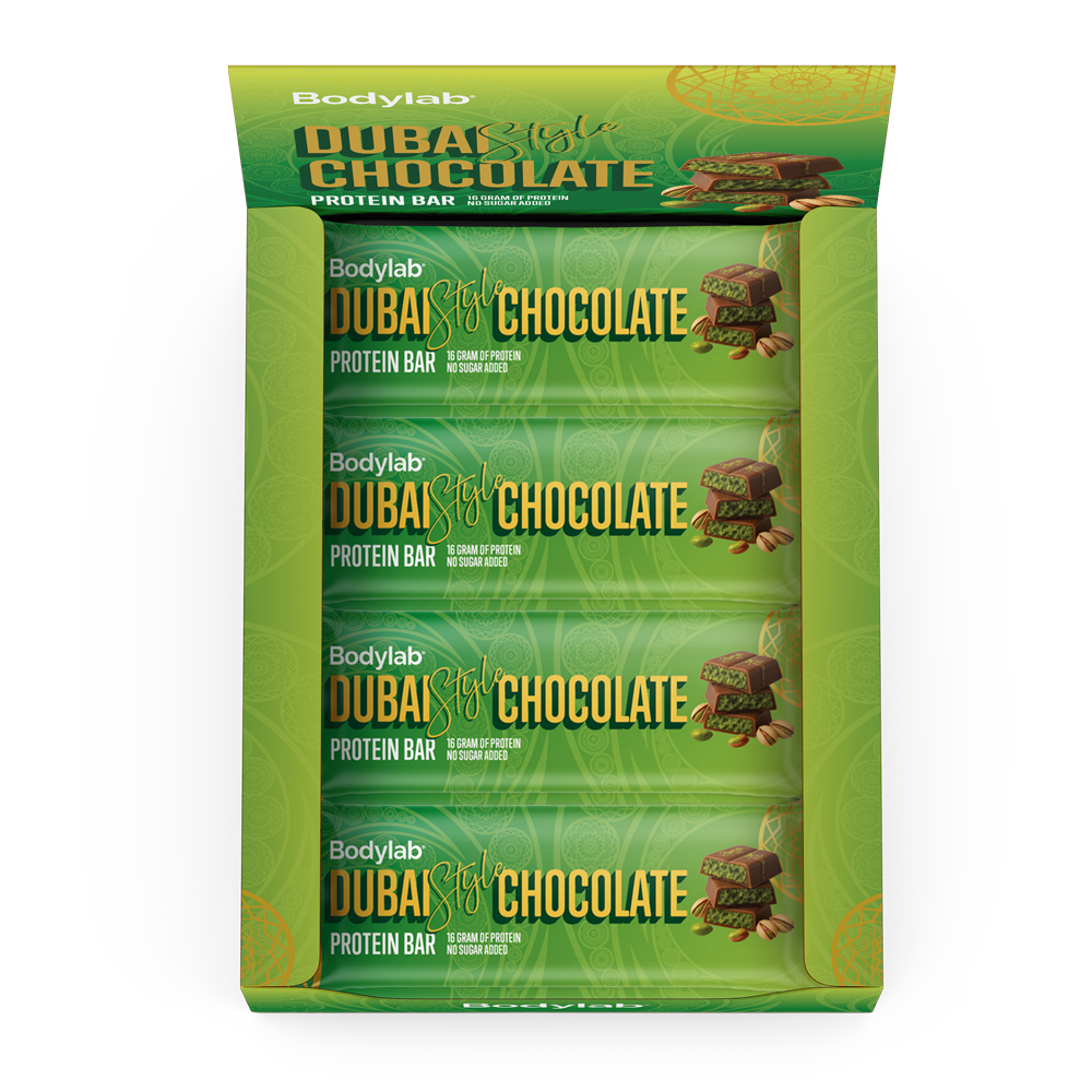 Protein Bar (12 x 55 g) - Dubai Style Chocolate
