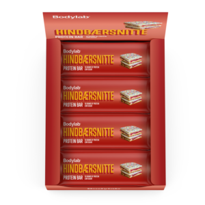 Protein Bar (12 x 55 g) - Hindbærsnitte