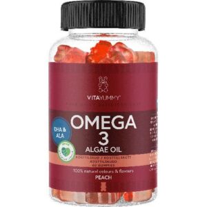 VitaYummy Omega 3 Peach, 60gum.