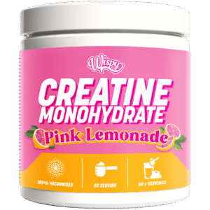 Wispy Creatine Monohydrate Pink Lemonade (300 g)